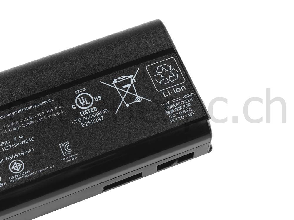 100Wh Batterie pour HP ProBook 6470b