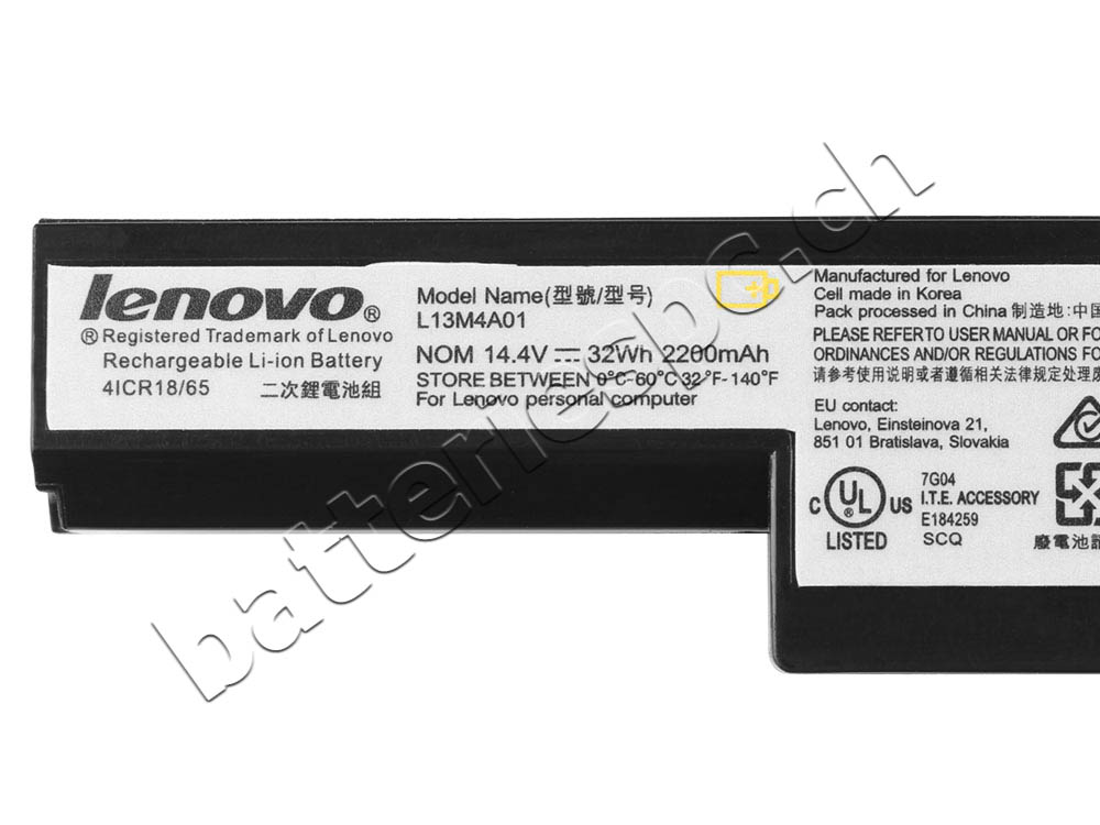 2800mAh Batterie pour Lenovo L12L4E55