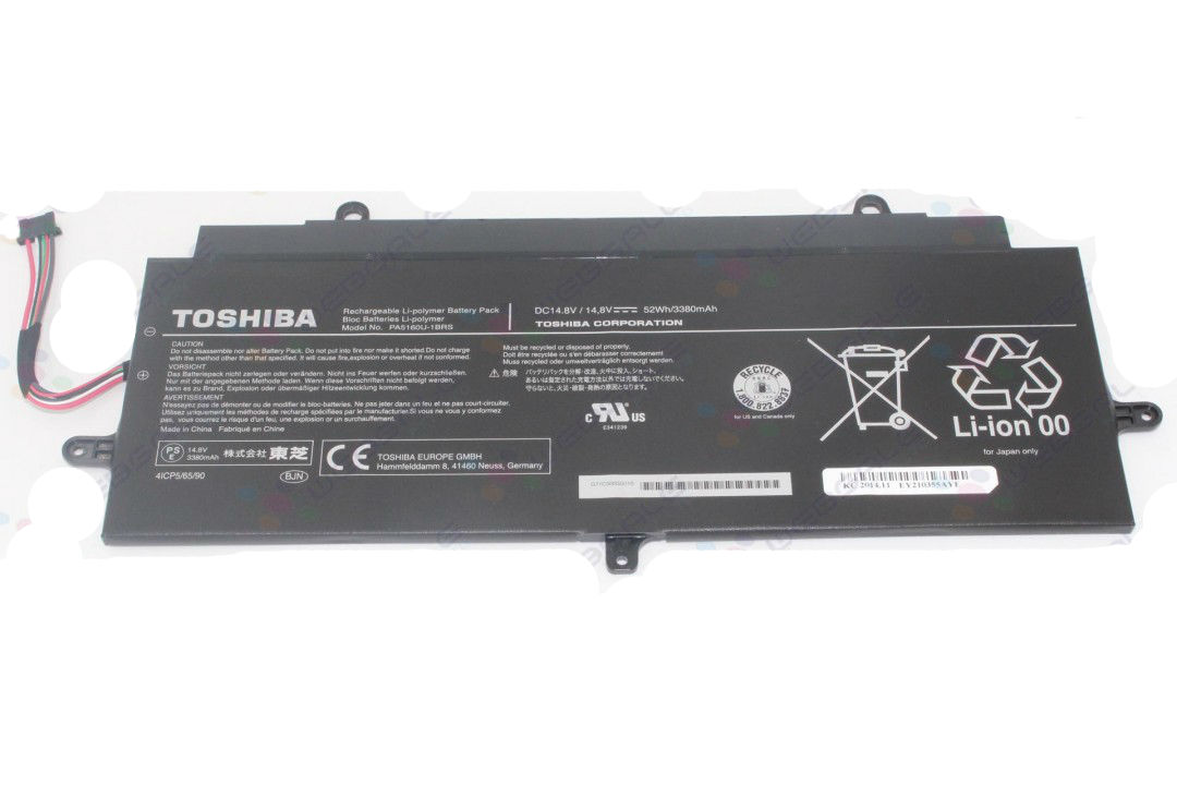 52Wh / 8Cellules Batterie pour Toshiba KIRAbook