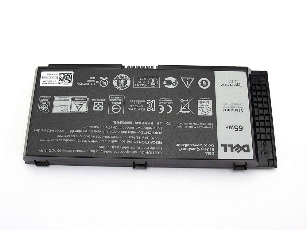 65Wh Batterie Original pour Dell Precision M4800 P20E