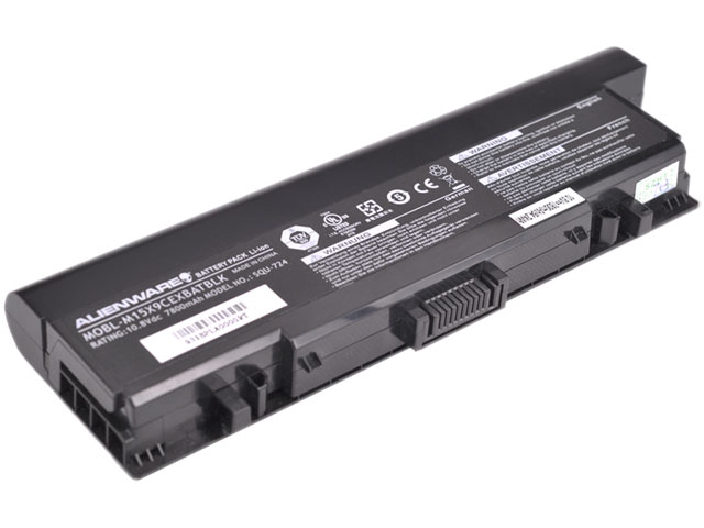 85Wh Batterie Original pour Dell 312-0207 pour Alienware M15x