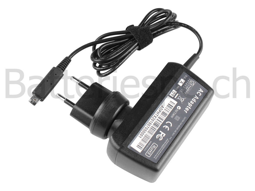 18W Original AC Adaptateur Chargeur pour Acer AP.01807.007