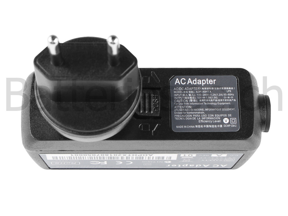 18W Original AC Adaptateur Chargeur pour Acer AP.01807.007