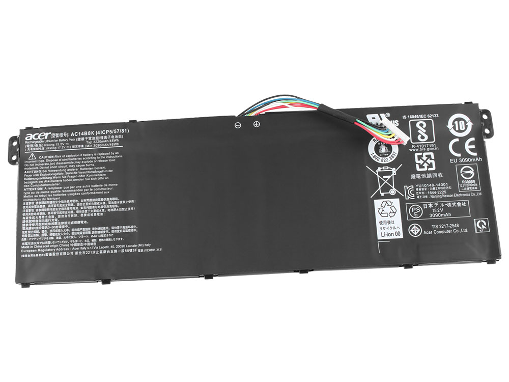 Original 3220mAh 48Wh Batterie Acer Aspire 7 A715-71G