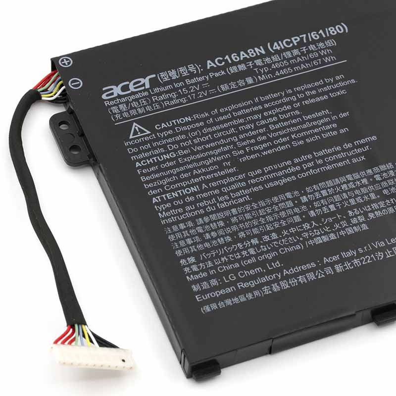 69Wh Batterie Acer Aspire Nitro VN7-593G-73HP