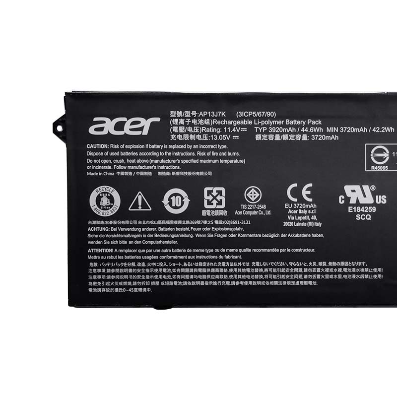 Original 3920mAh 44.6Wh Batterie Acer Chromebook 514 CB514-1H-C2WD