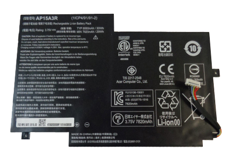 30Wh Original Batterie pour Acer Aspire Switch 10 E SW3-013-10HC