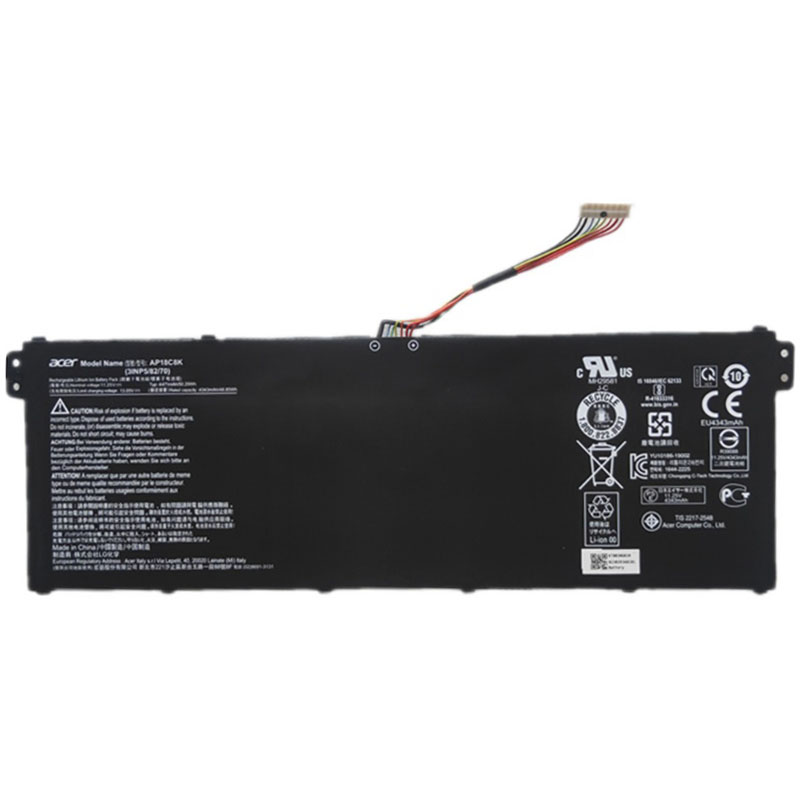 Original 4471mAh 50.29Wh Batterie Acer 3INP5/82/70