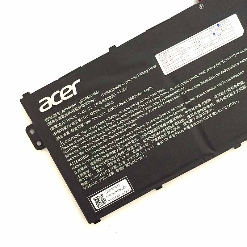 Original 4200mAh 48Wh Batterie Acer AP18K4K