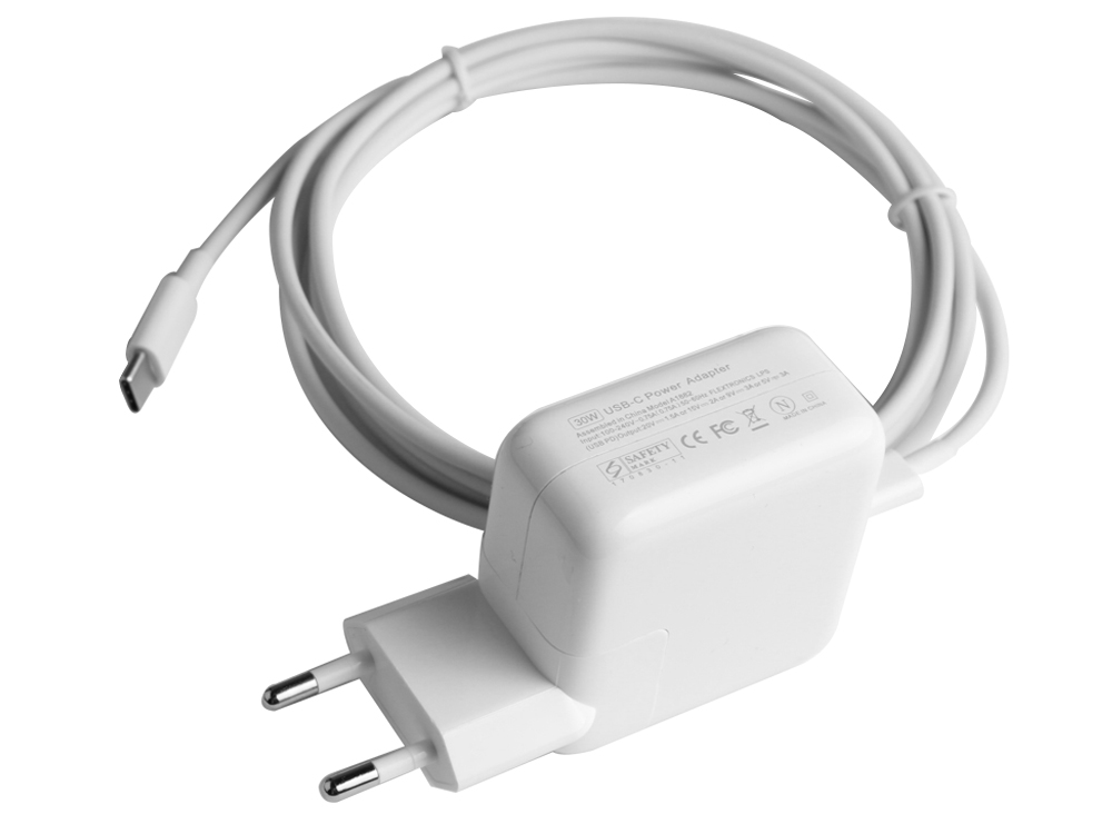 30W Adaptateur Chargeur pour Apple MacBook Retina 12 début 2015 + Cable