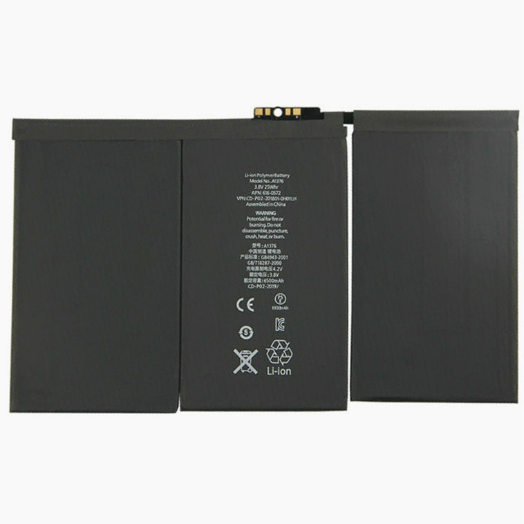 6500mAh 25Wh Batterie Apple 616-0561