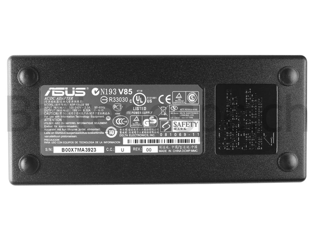 120W 5.5mm * 2.5mm Original AC Adaptateur Chargeur Asus PA-1121-28