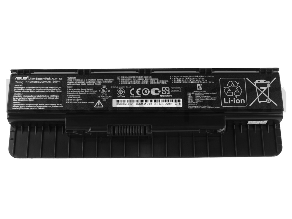 56Wh Batterie Original pour Asus 0B110-0030000P A32N1405