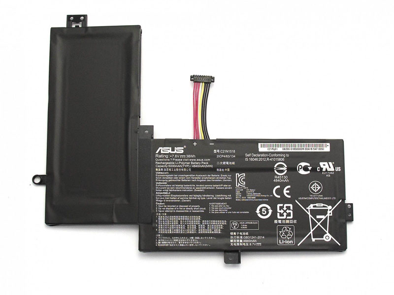 38Wh 5000mAh Original Batterie pour Asus 0B200-01850000