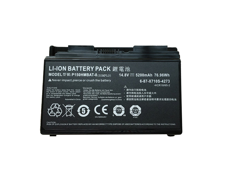 5200mAh Batterie Schenker W703 (P170SM)