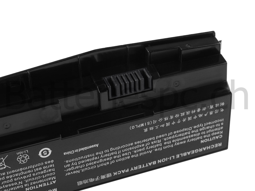 5300mAh 62Wh Batterie Clevo 6-87-N850S-6E72