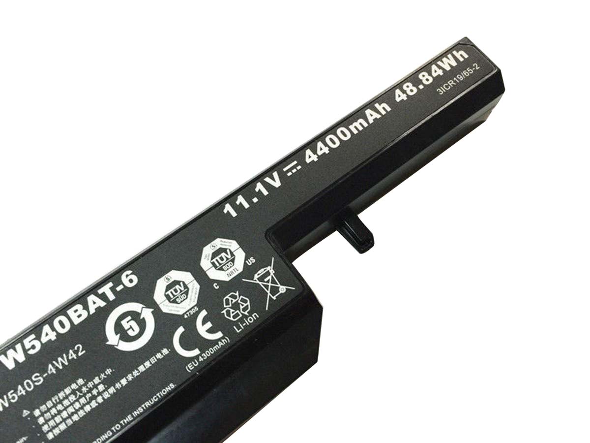 Original 4400mAh 48.84Wh Batterie Clevo 6-87-W540S-4W42