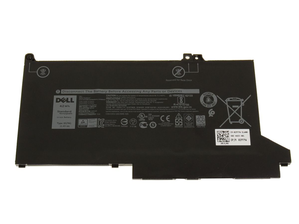 42Wh Batterie Dell 0G74G 00G74G