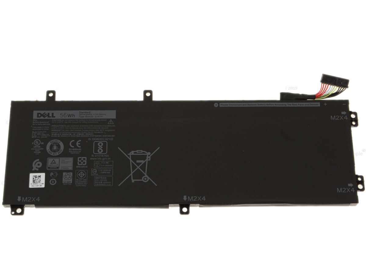 56Whr Original Batterie Dell Inspiron 7501 P102F003