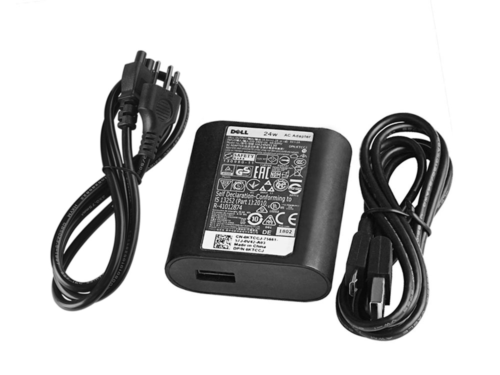 Original 19.5V 1.2A 24W AC Adaptateur Chargeur Dell 077GR6 77GR6