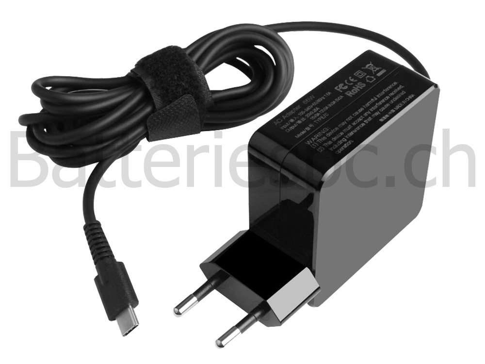 65W Dell 492-BBWZ AC Adaptateur Chargeur