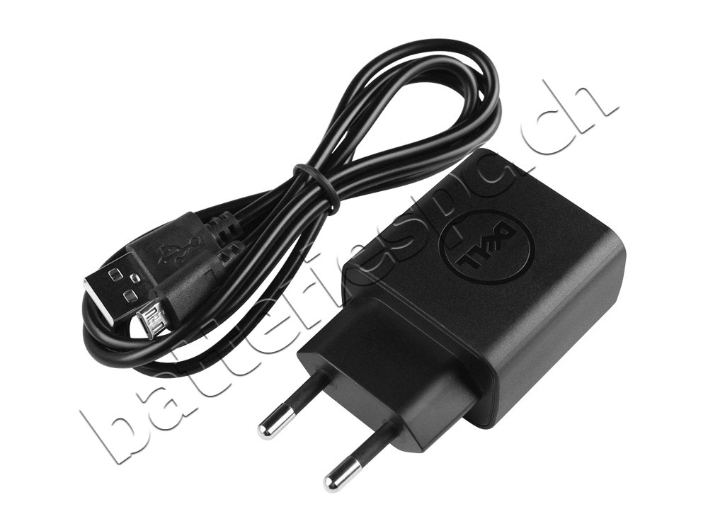 10W Original AC Adaptateur Chargeur pour Dell Venue 10 Pro 5055