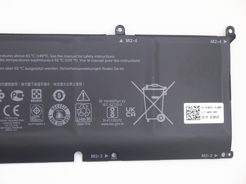 Original 7167mAh 86Wh Batterie Dell XPS 15 9500 P91F001