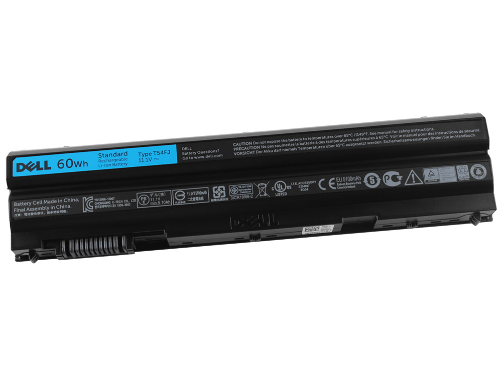 60Wh Batterie pour Dell 04NW9 2P2MJ 312-1163 312-1164 312-1323