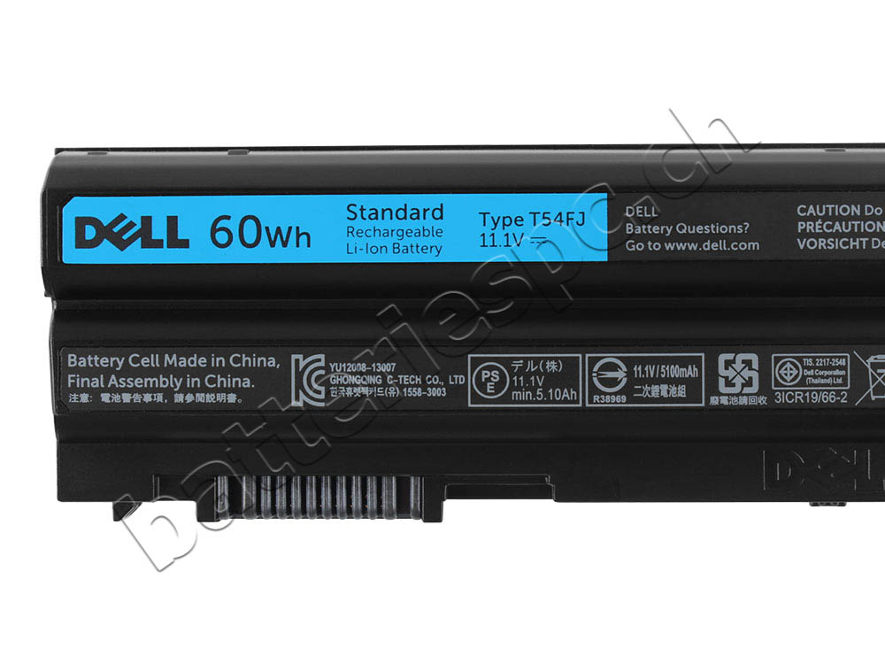 60Wh Batterie pour Dell Latitude E6420 ATG E6420 XFR E6430 E6430 ATG