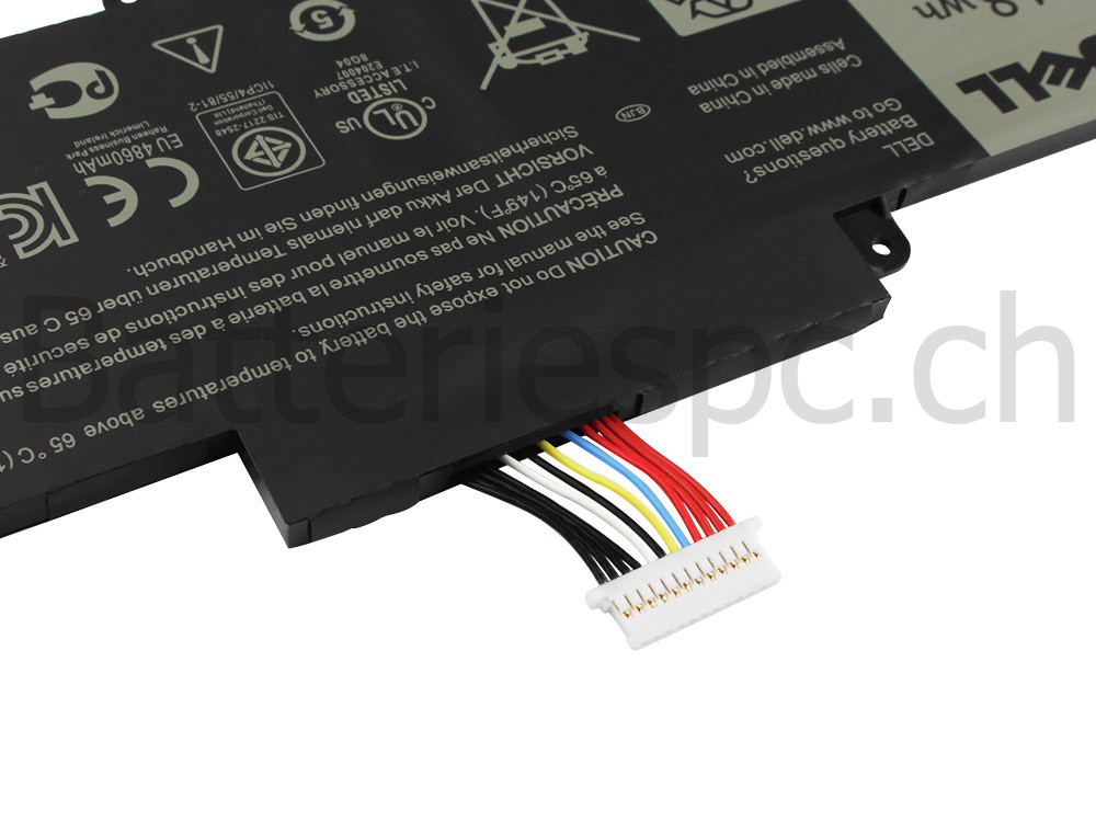 18Wh Original Batterie Dell 074XCR 74XCR