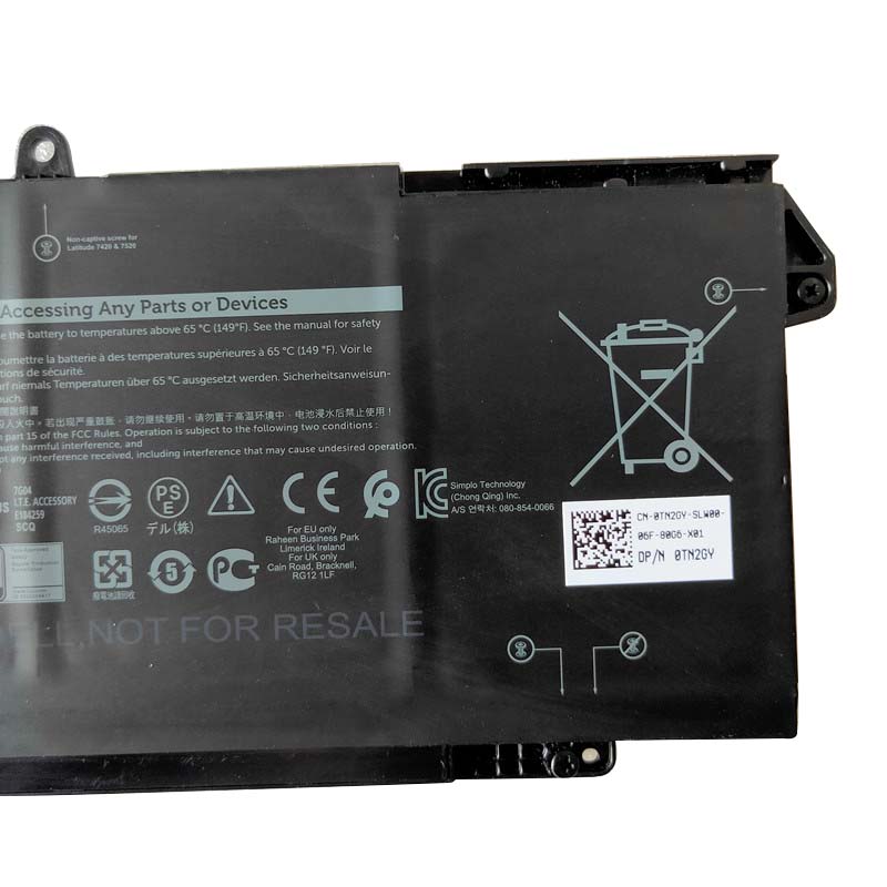 Original 4145mAh 63Wh Dell 7FMXV Batterie