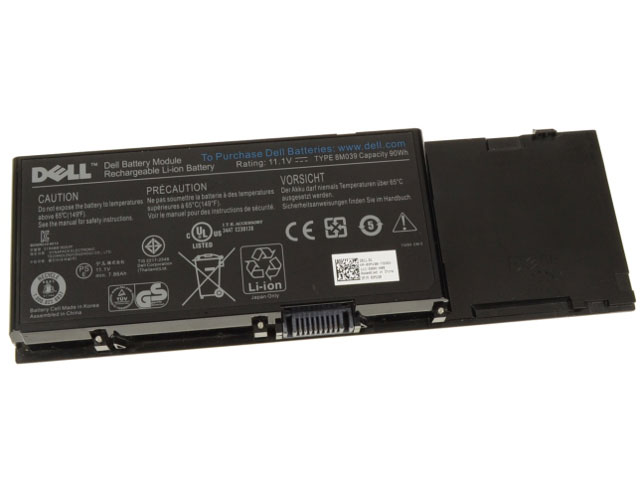 Original 90Wh 9-Cellules Batterie Dell 312-0873 3M190 4P887