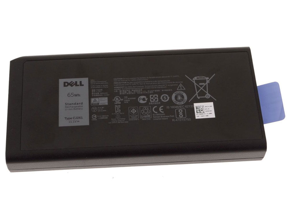 Original 65Wh Batterie Dell CJ2K1 0CJ2K1 80D45 080D45