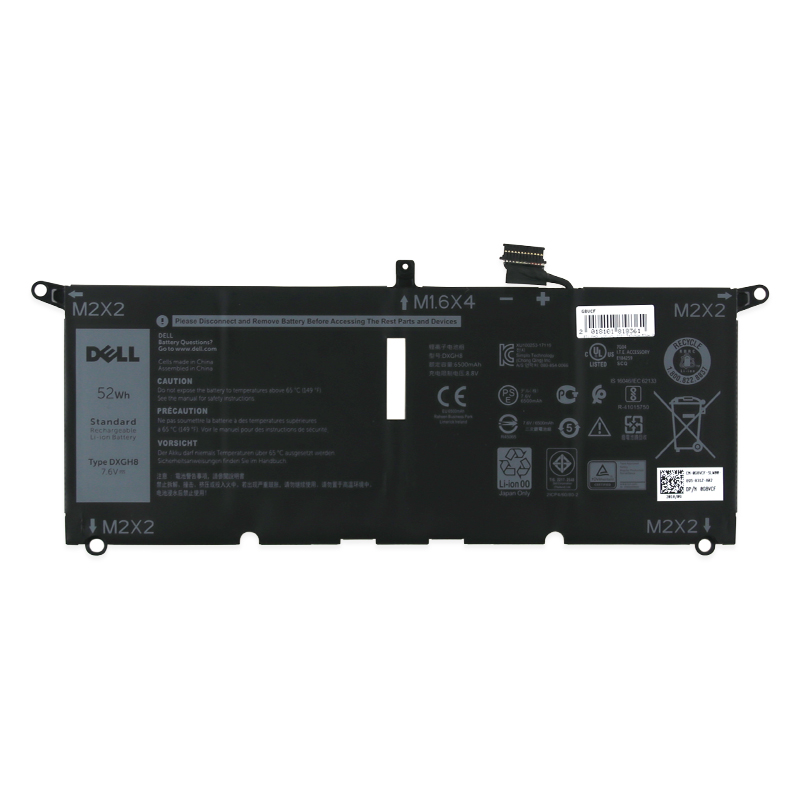 Original 52Wh Batterie Dell Inspiron 7390 2 in 1 P113G P113G001