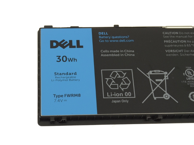 Original 4000mAh 30Wh Batterie Dell 312-1412