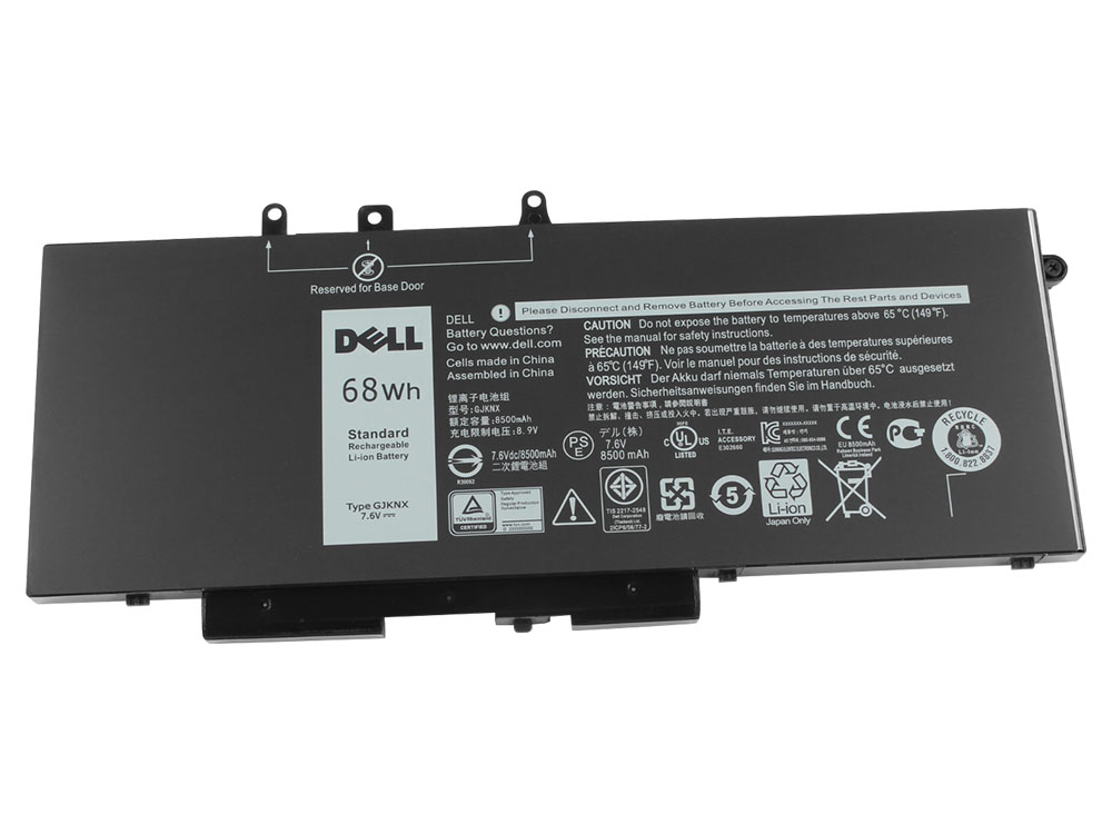 68Wh Original Batterie Dell Latitude 14 5490 P72G002