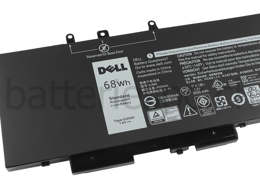 68Wh Original Batterie Dell Latitude 14 5491 P72G002