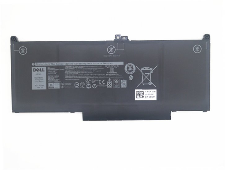 Original 7500mAh 60Wh Batterie Dell Latitude 7400 P100G P100G001