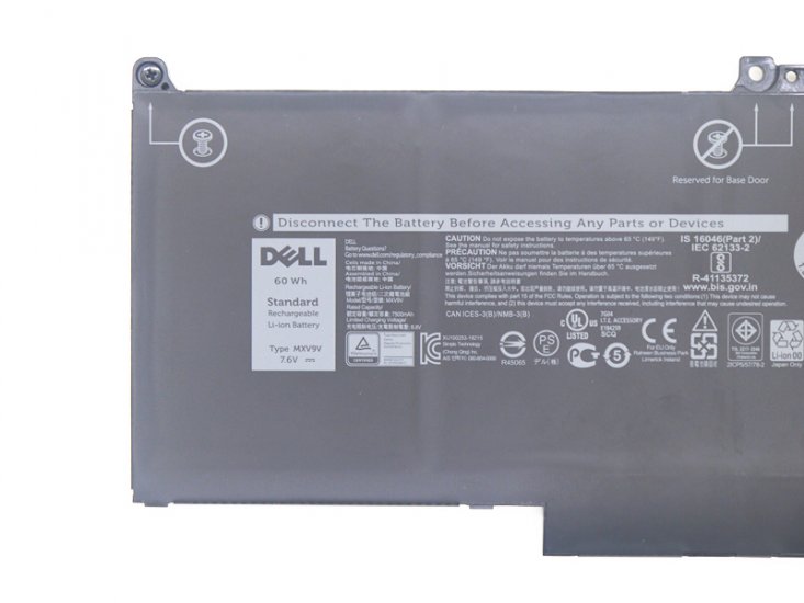 Original 7500mAh 60Wh Batterie Dell N2K62