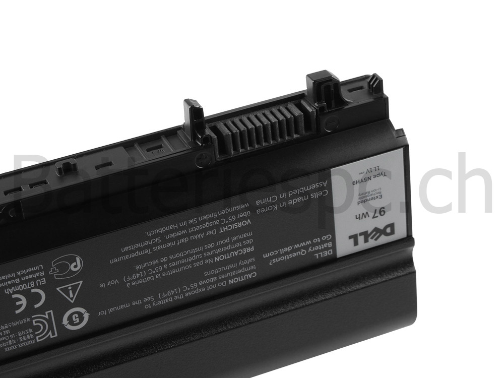 97Wh Original Batterie Dell 0M7T5F 0970V9 RRNJ1