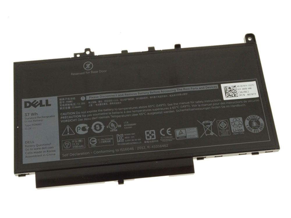 37Wh Original Batterie Dell Latitude 12 E7270