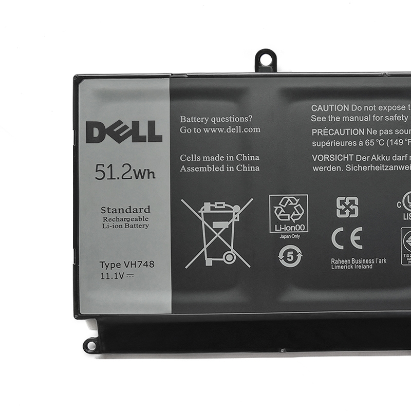 51.2Wh Batterie Original pour Dell Vostro 5460 5470 5560