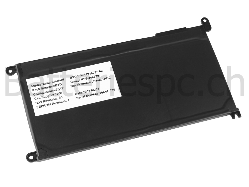 42Wh Original Batterie Dell Latitude 15 3580 P79G001