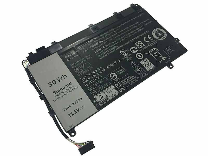 2500mAh 30Wh 3-Cellules Batterie Dell 271J9 YX81V