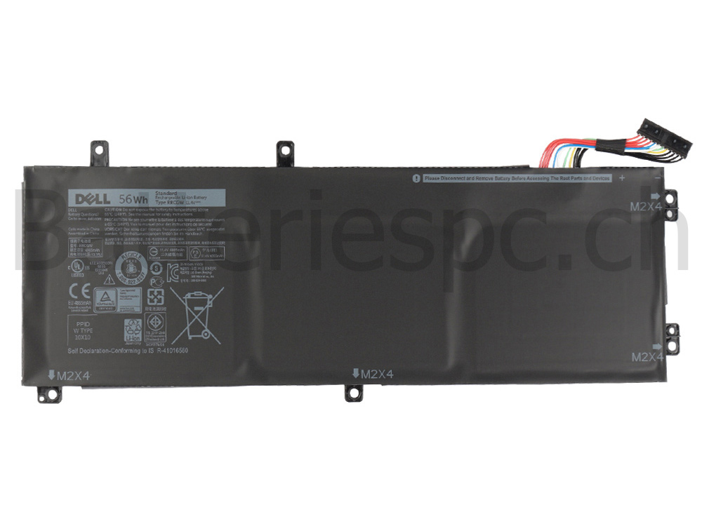 56Whr Original Batterie Dell Inspiron 7591 P83F P83F001