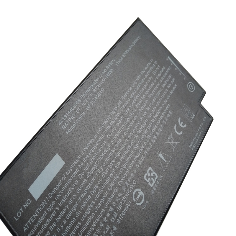 8100mAh 88Wh Media Bay Batterie Getac BP3S3P2900