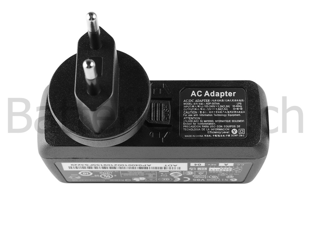 18W Original AC Adaptateur Chargeur pour HP 735978-008