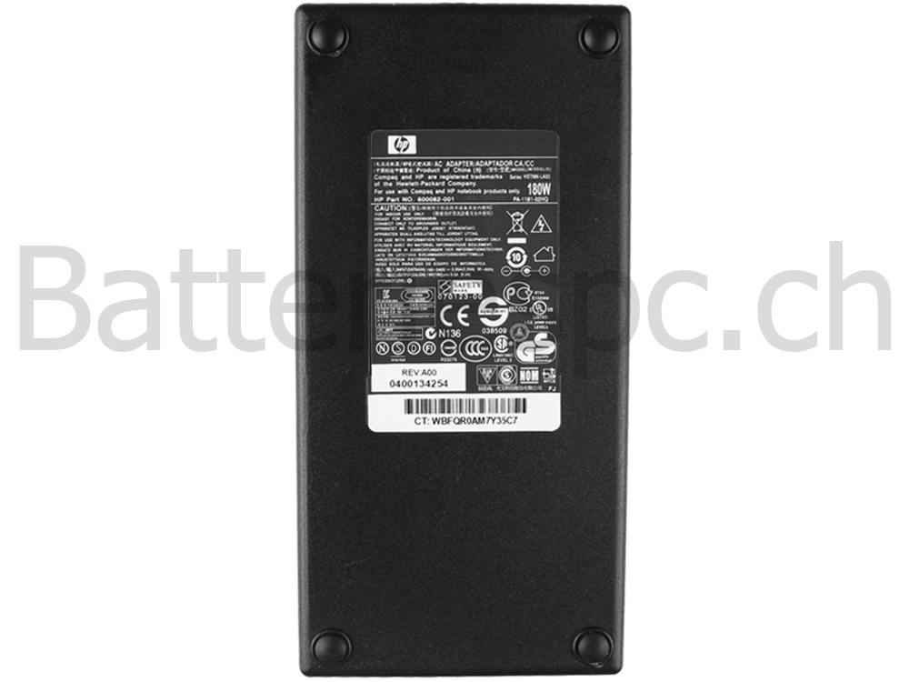 180W Original AC Adaptateur Chargeur pour HP Envy TouchSmart 23-d051