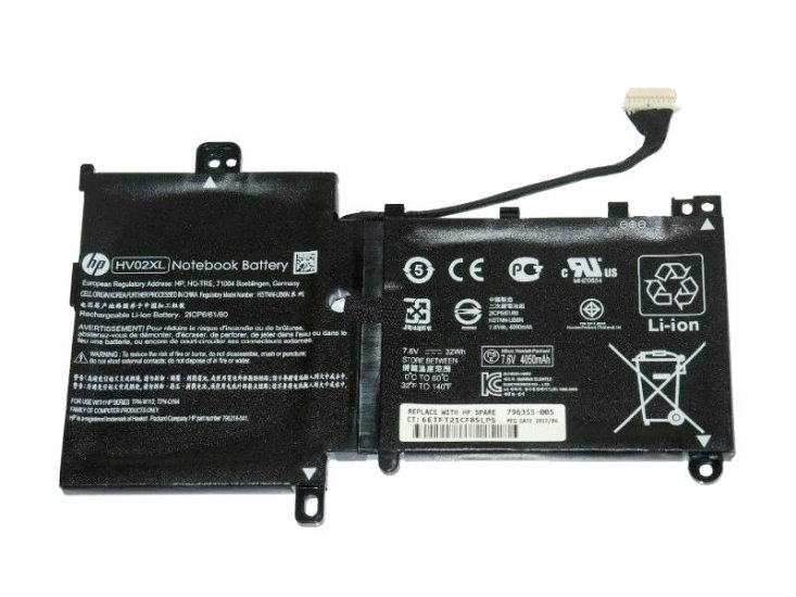 32Wh Batterie Original HP 11-f000