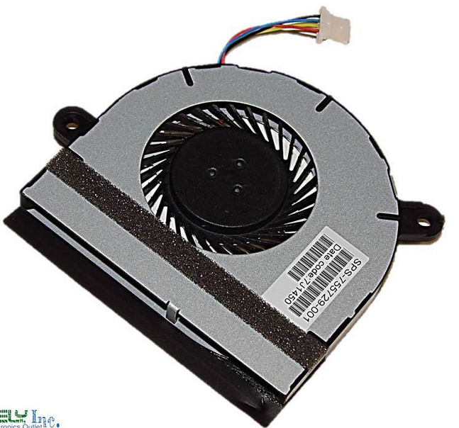 Ventilateur CPU Original pour HP 755729-001 x360 310 G1 PC